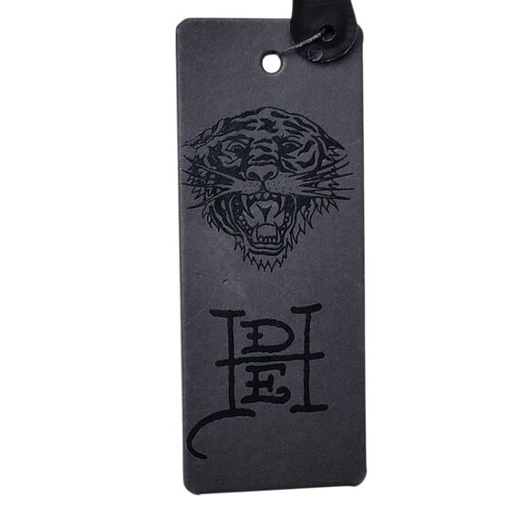 Ed Hardy Fleece Bucket Hat Womens OS Skull Roses Embroidery Design Y2K 2000s NWT - Picture 4 of 8